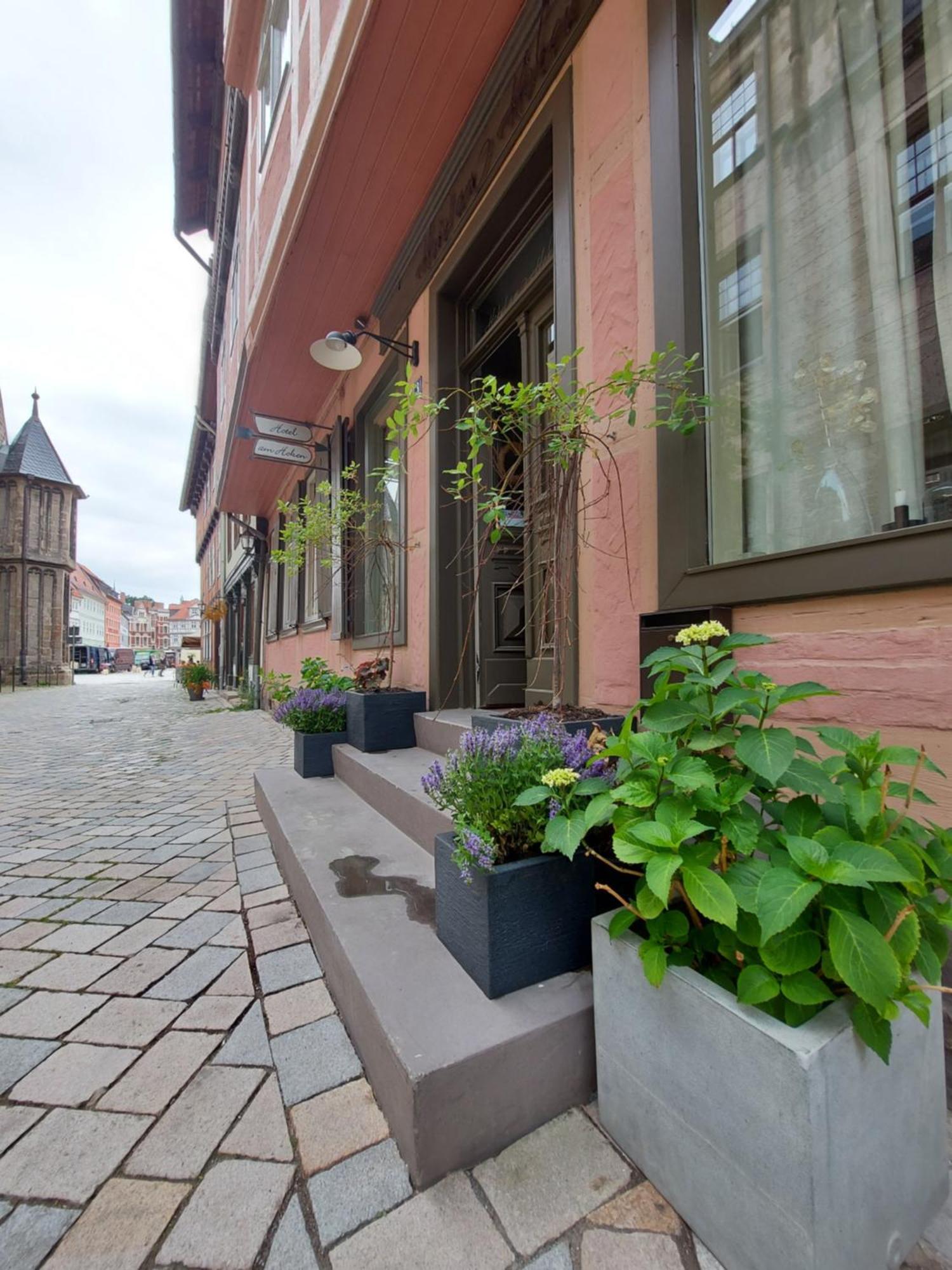 Hotel am Hoken Quedlinburg Buitenkant foto